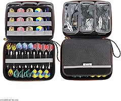 Amazon.co.jp: USA GEAR XL セミハードシェルダーツケース ダーツ用